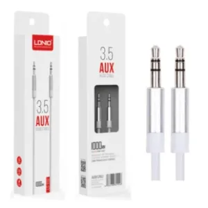 3.5mm AUX Cable – LDNIO 1m Audio Cable for Car & Speakers