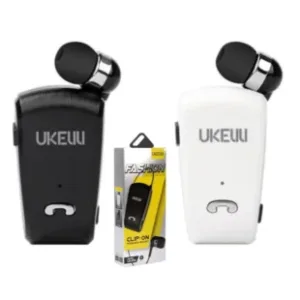 Clip-On Bluetooth Headset UK-890 – Wireless Handsfree Earbud