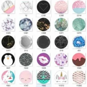 Phone Stand – Blue Pack with Variety of Designs