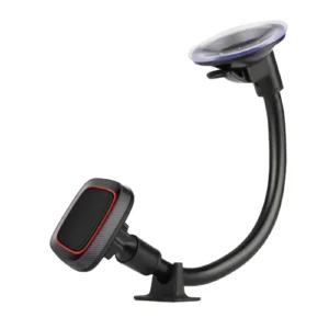 Magnetic Phone Mount – Long Arm Suction Cup Car Phone Holder