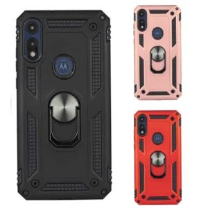 Magnetic Ring Phone Case – Shockproof Protection with Car Mount Compatibility