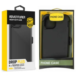          Shockproof Phone Case – Heavy Duty Defender Case with Belt Clip