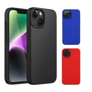             iPhone Silicone Case – Liquid Silicone with Microfiber Lining (14/15/16 Series)