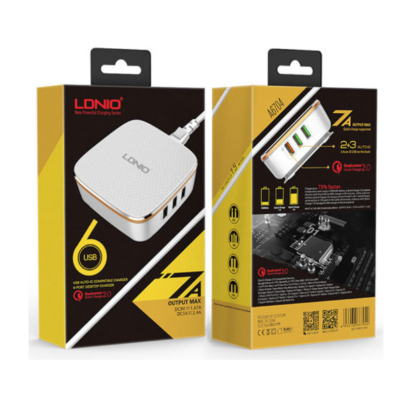 LDNIO 6 USB Quick Wall Charger A6704