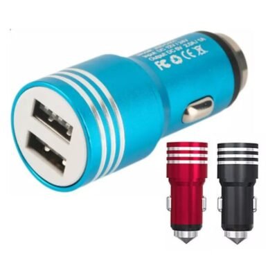 Car Charger 2 Amp (2USB) (Loose)