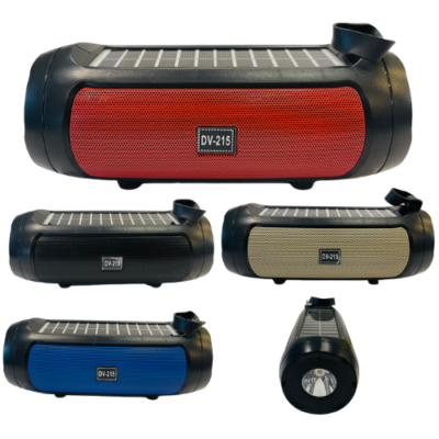 DV-215 Solar Energy Portable Bluetooth Speaker