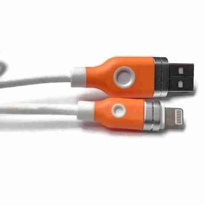 (1M) Round Head Durable Fast Charging Cable (Micro - Lightning)