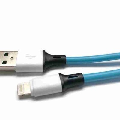 (1M) White Tip Durable Fast Charging Cable (Micro - Lightning)
