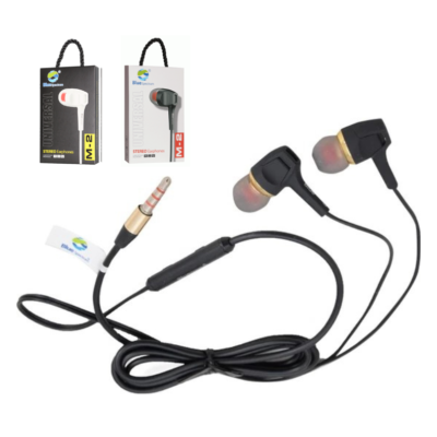 3.5mm Blue Spectrum M2 Earphones - Black or White