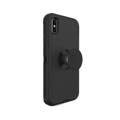 Defender Hybrid Heavy Duty Shockproof Case + Phone Holder