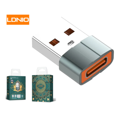 Premium Portable USB A To Type-C Adapter (LDNIO-LC150)