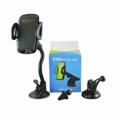Universal 3pcs Car Phone Holder (Air Vent Holder/Dashboard Mount/Windshield Mount)