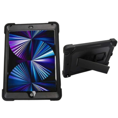 iPad Hybrid Dual Layer Shockproof Case with Kickstand (10.2")