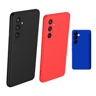 Premium Silicone Case with Fiber Backing (S24/S24+/S24Ultra/S23FE)