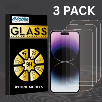 (3 Pack) iPhone 7-17 Series Premium OG High Quality Tempered Glass