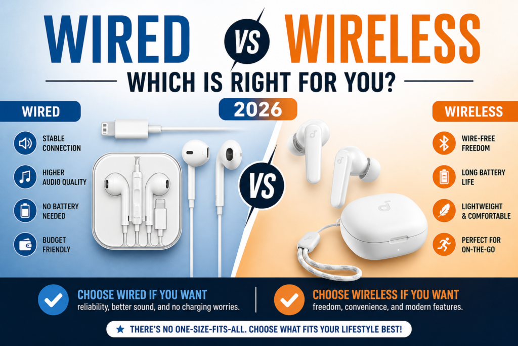 Wired vs Wireless Headphones